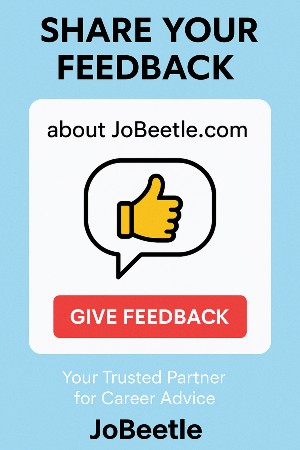 Share your feedback on JoBeetle.com