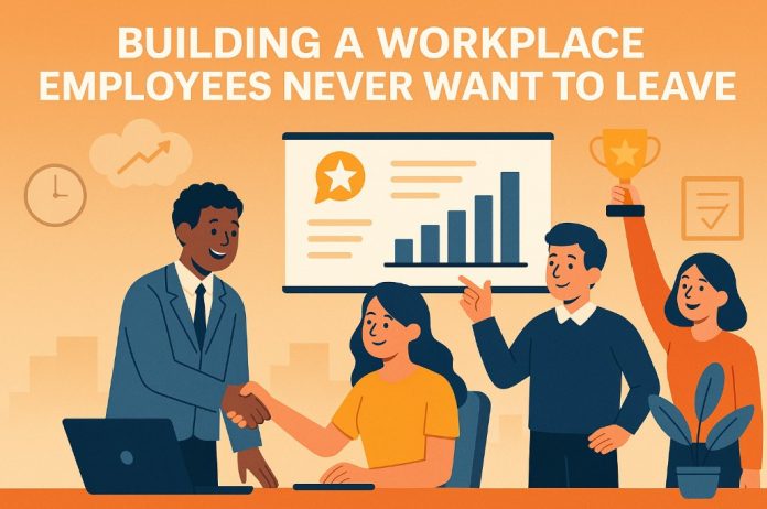 How to Build a Workplace Employees Never Want to Leave